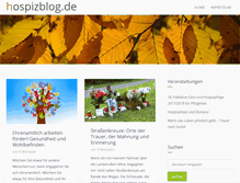 Tablet Screenshot of hospizblog.de